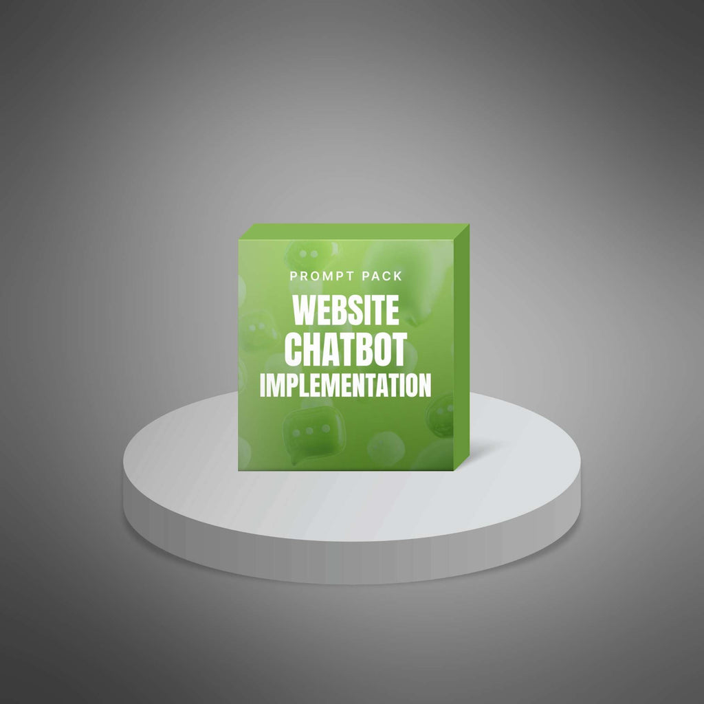 Website Chatbot Implementation (Prompt Pack)