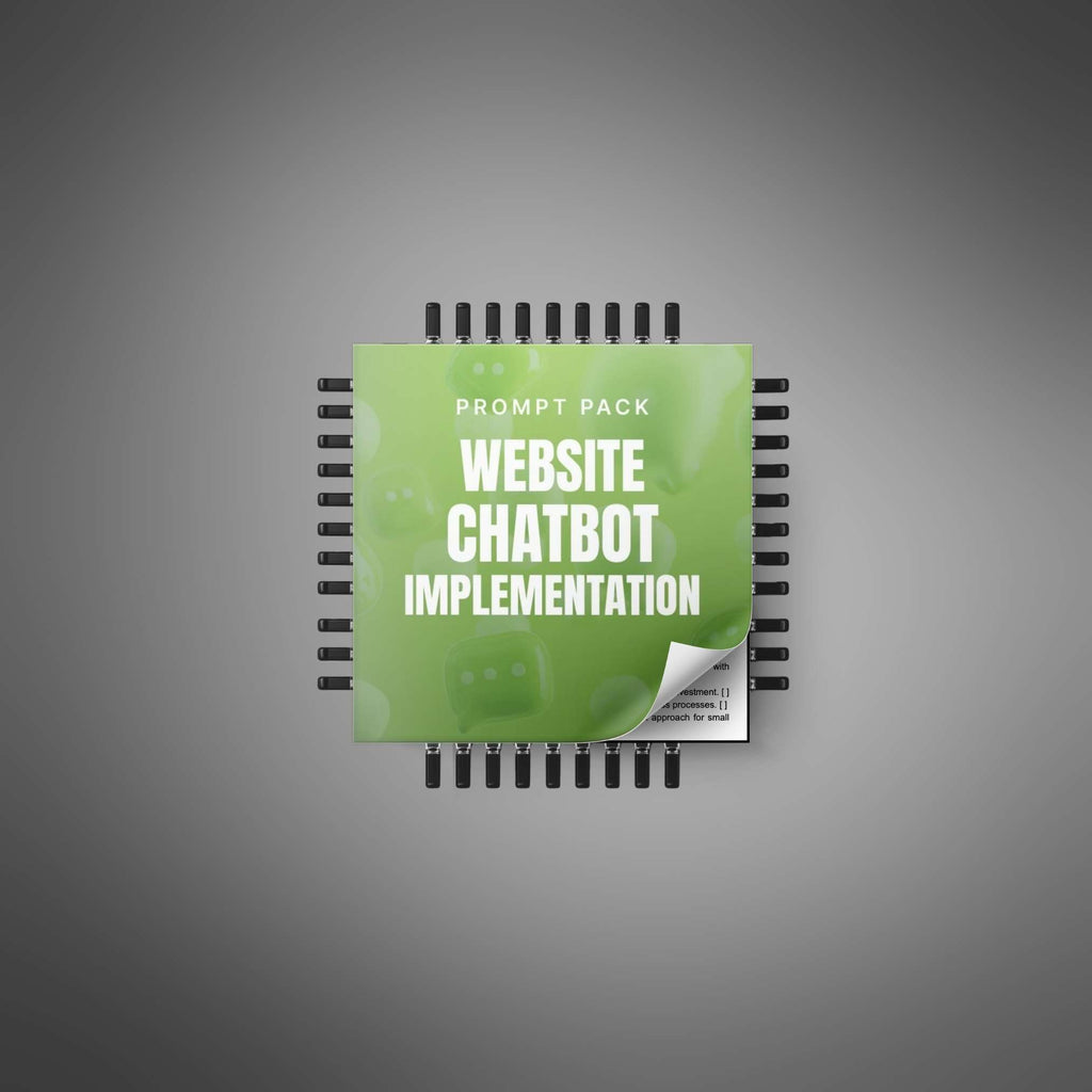 Website Chatbot Implementation (Prompt Pack)